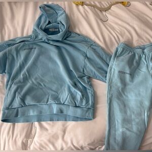 Pangaia 365 sweatshirt and sweatpants (sweatshirt medium and sweatpants small)